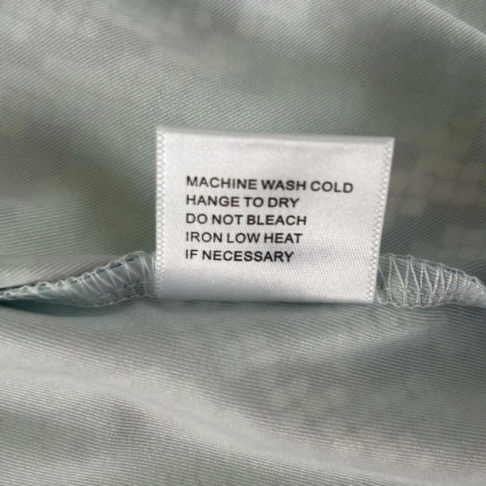 Jean-Pierre Klifa Daphne Dress Size M Aqua Snake 3/4 Sleeve Shift Knee Length